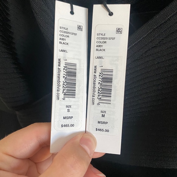 Alice + Olivia Lidia Twist Front Cut Out Dress - Picture 8 of 15